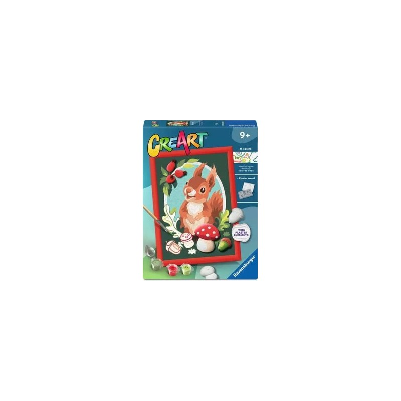Ravensburger 23265 - CreArt - Scoiattolo