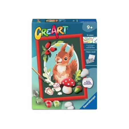 Ravensburger 23265 - CreArt - Scoiattolo