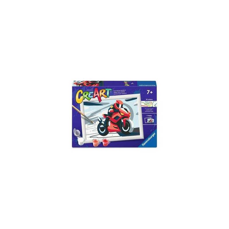 Ravensburger 23313 - CreArt - Motociclista