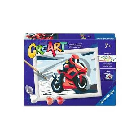 Ravensburger 23313 - CreArt - Motociclista