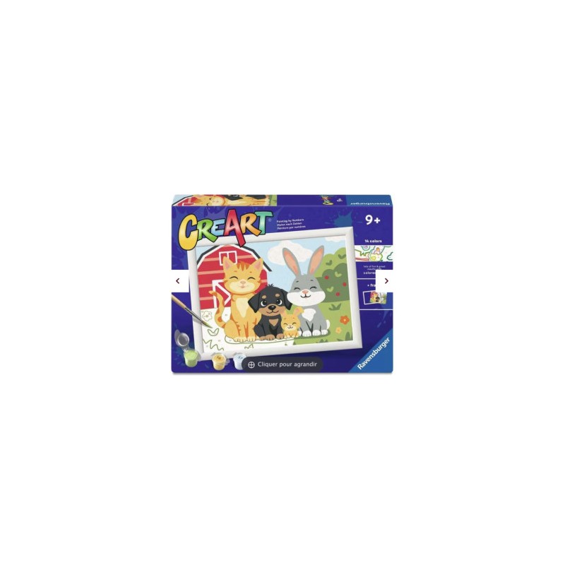 Ravensburger 23318 - CreArt - Animali in Parata