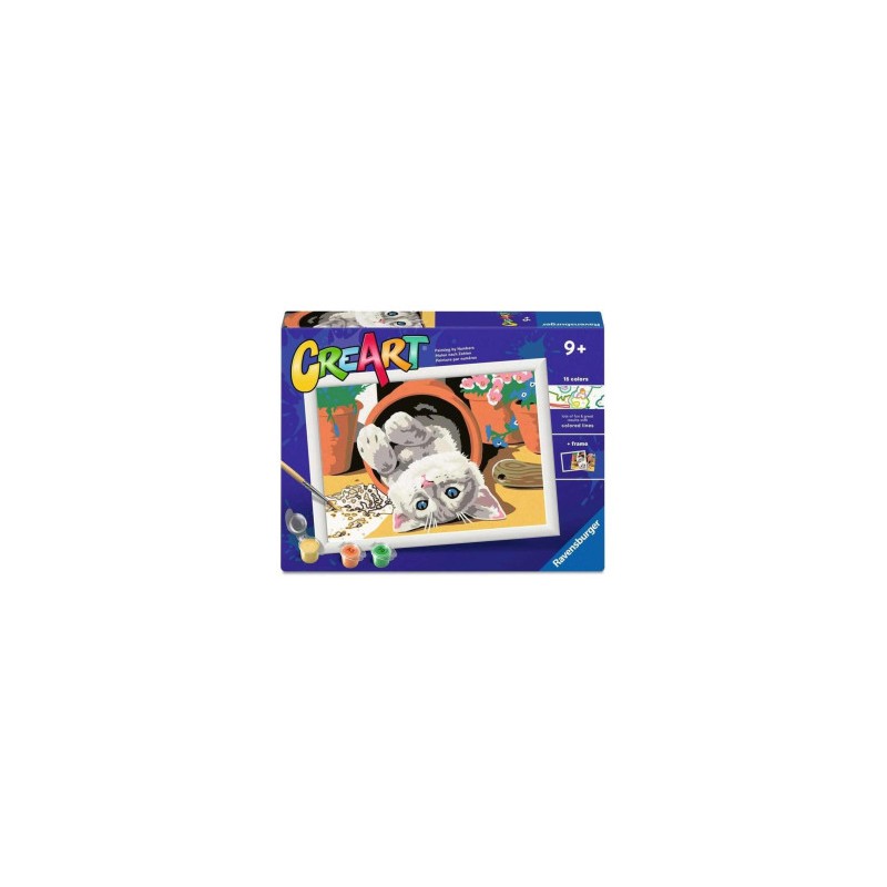 Ravensburger 23326 - CreArt - Gatto Furbetto