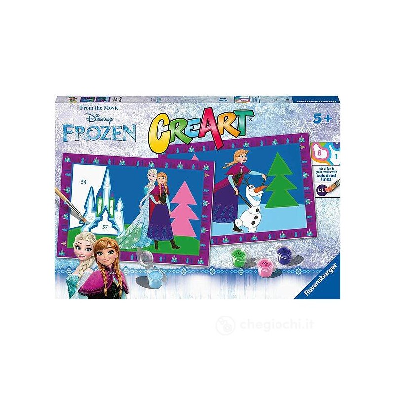 Ravensburger 23555 - CreArt - Frozen 2 in 1