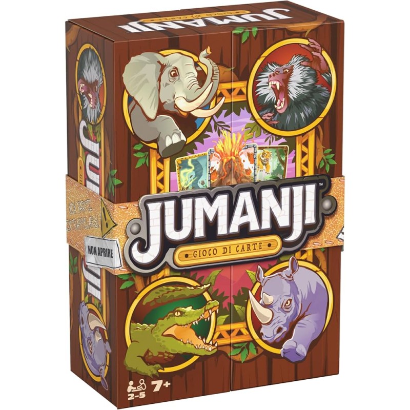 Spin Master 6077005 - Jumanji Gioco Di Carte