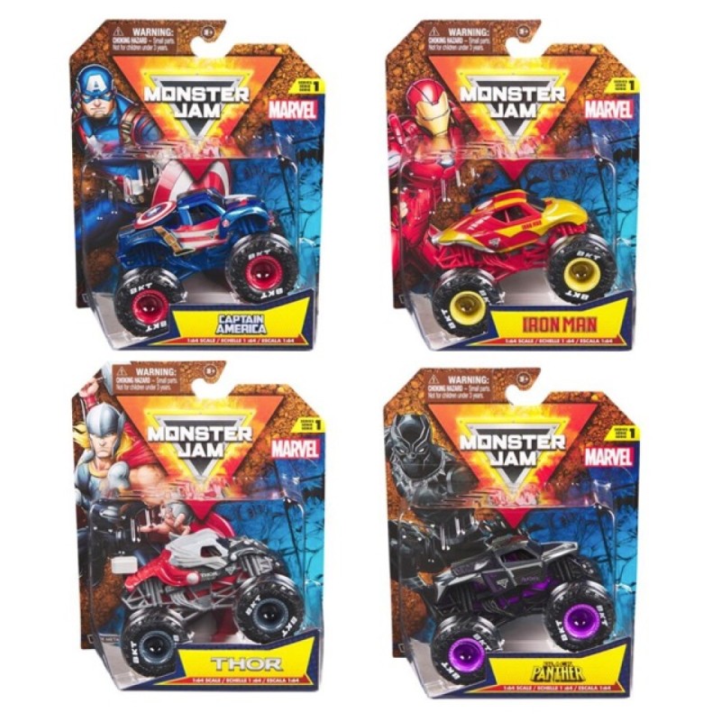 Spin Master 6069960 - Veicoli Monster Jam Marvel