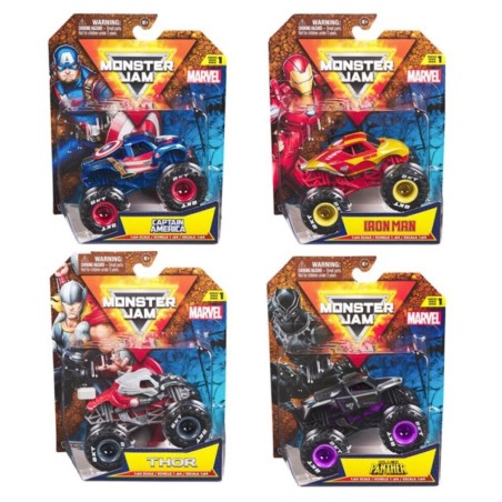 Spin Master 6069960 - Veicoli Monster Jam Marvel