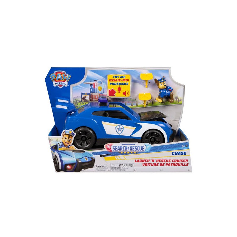 Spin Master 6074962 - Paw Patrol - Auto della Polizia di Chase