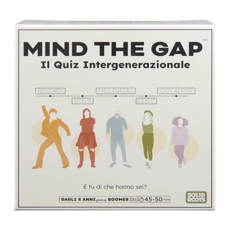 Spin Master 6074218 - Mind The Gap Il Quiz Intergenerazionale