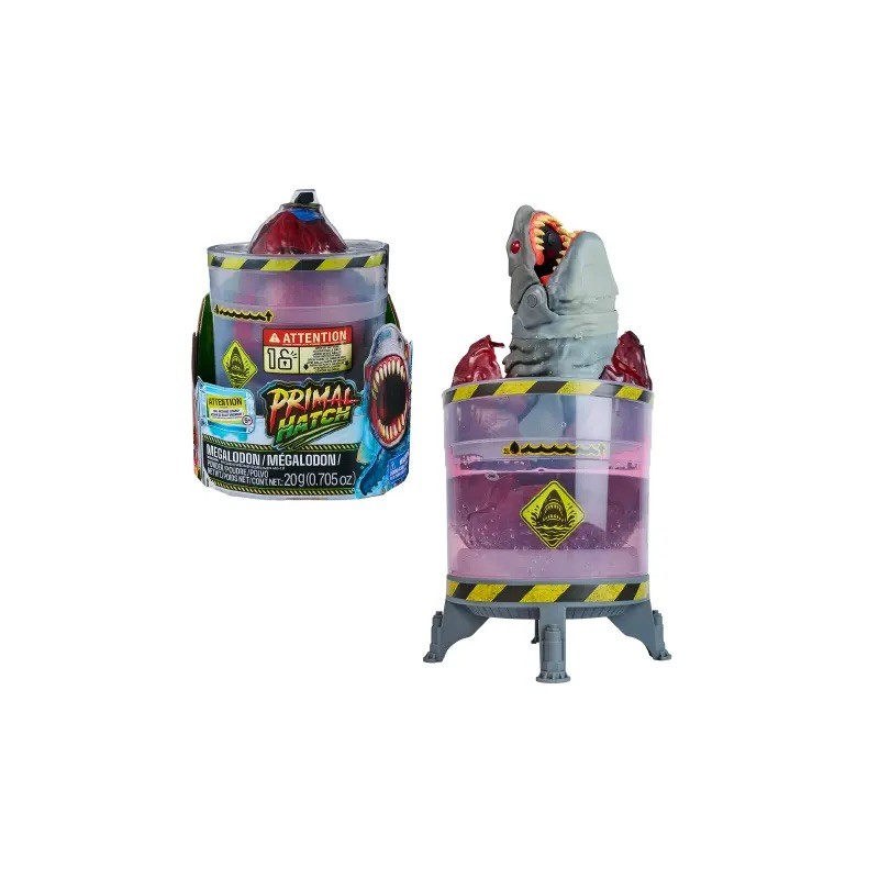 Spin Master 6076677 - Primal Hatch - Lo Squalo Megalodonte