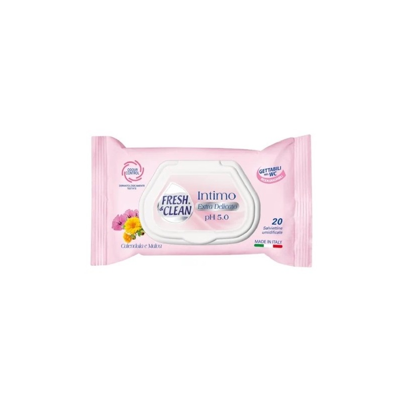 Fresh & Clean 203006 - Salviette Intime Delicate 20 pz