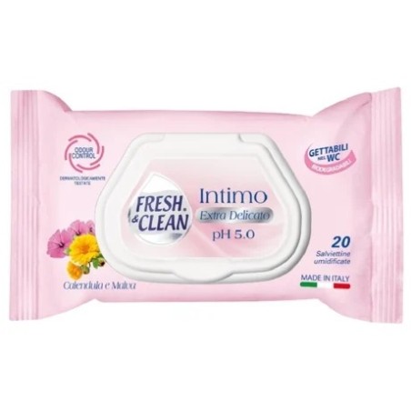 Fresh & Clean 203006 - Salviette Intime Delicate 20 pz