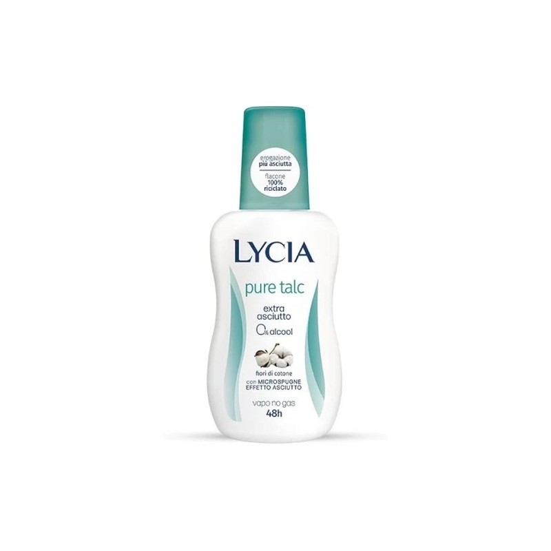 Lycia 801686 - Deodorante Vapo Pure Talc Lycia 75 ml