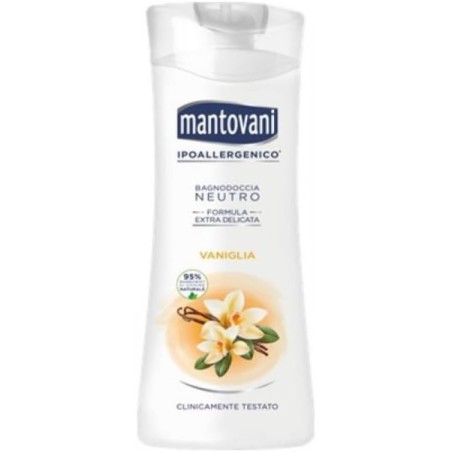 Mantovani 707354 - Bagnodoccia Neutro Vaniglia 400 ml