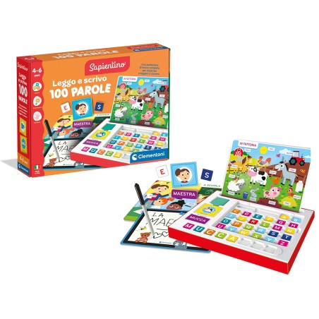 Clementoni 16915 - Sapientino - Leggo e Scrivo 100 Parole