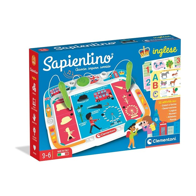 Clementoni 16940 - Sapientino - Inglese