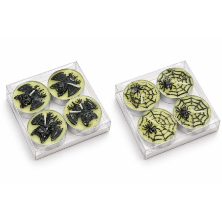 Ciao 13299 - Set 4 Tealight Halloween