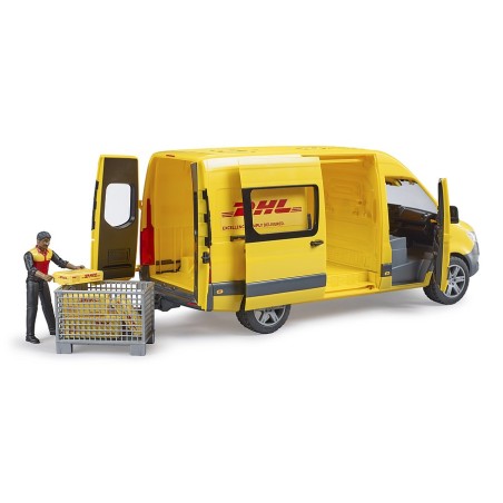 Bruder 2671 - Mercedes Benz Sprinter DHL con figura