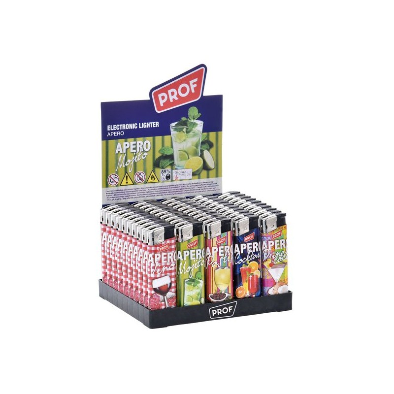 43804291 - Accendi Elettronici Ricaricabile Aperol Conf.50 pz