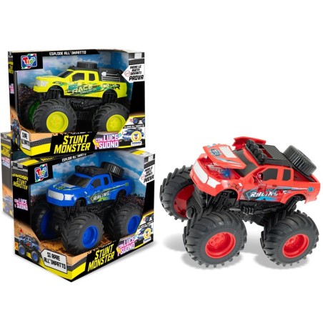 Teorema 80151 - Teo's - Crash Car Luci e Suoni a Frizione 3 Ass