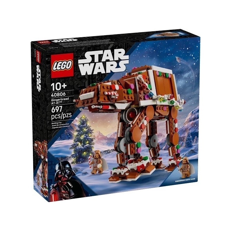 Lego 40806 - Star Wars - Walker AT-AT Pan di Zenzero