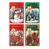 Blue 615 - Biglietti Auguri Natale Conf.12 pz