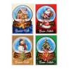 Blue 618 - Biglietti Buone Feste Buon Natale Conf.12 pz