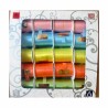 Inab 308 - Rocchetti Nastro 10mm x 10Mt Pastello Ass Conf.20 Rotoli