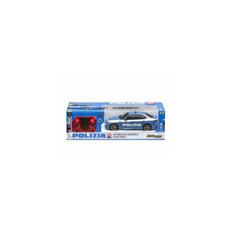 Reel Toys 2200 - Alfa Romeo Giulia Polizia Scala 1:24 Radiocomandata
