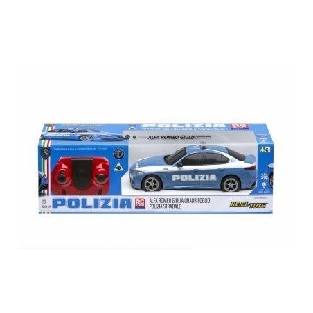 Reel Toys 2200 - Alfa Romeo Giulia Polizia Scala 1:24 Radiocomandata
