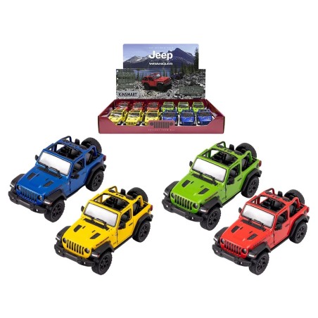 Easy Toys 89045 - Auto Jeep Wrangler Die-cast Display 12 pz