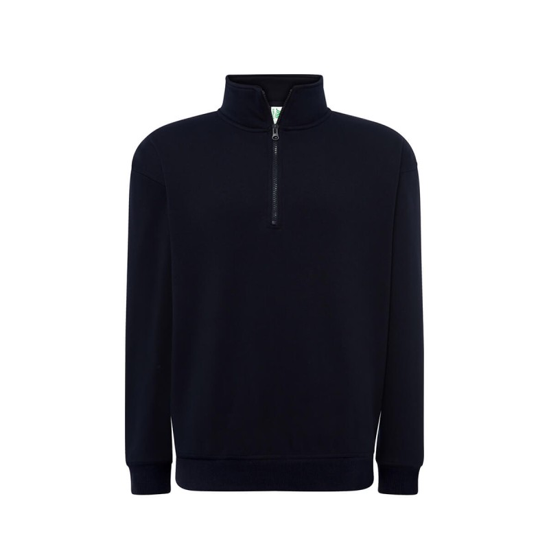 Basic JTSWZIP - Felpa Unisex Mezza Zip
