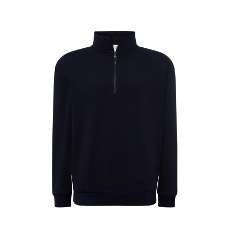 Basic JTSWZIP - Felpa Unisex Mezza Zip