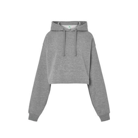 Basic SWULCROP - Felpa Donna Cappuccio Regular