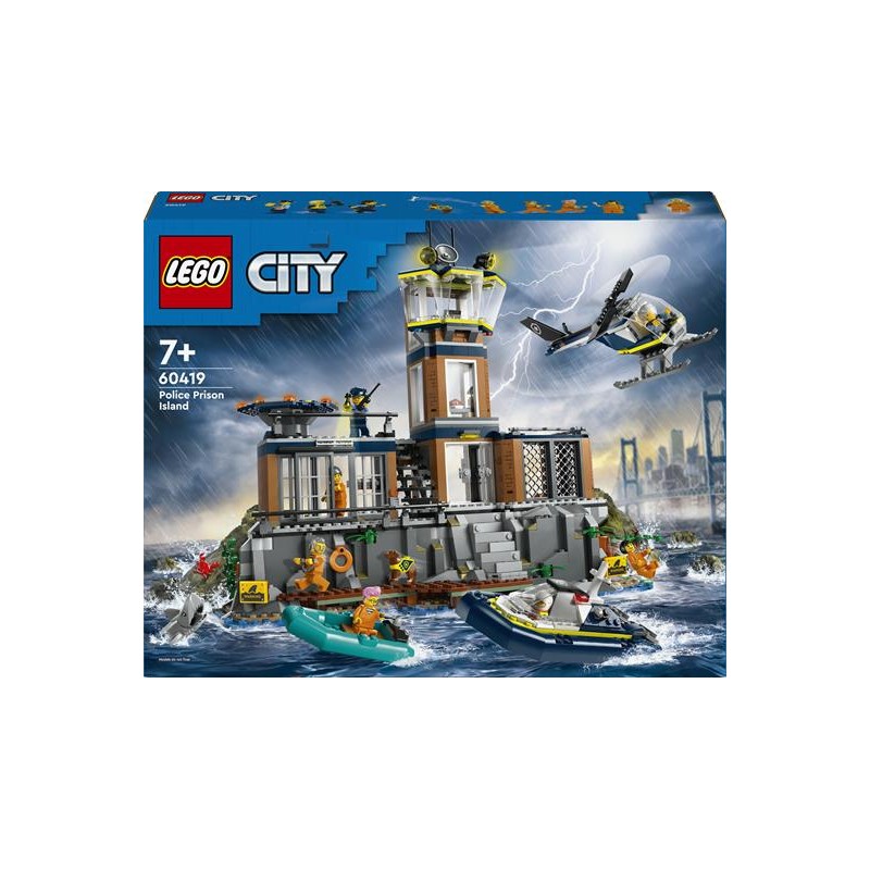 Lego 60419 - City - Prigione sull'Isola della Polizia
