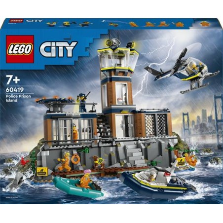 Lego 60419 - City - Prigione sull'Isola della Polizia