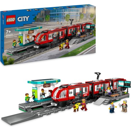 Lego 60423 - City - Tram e Fermata del Tram