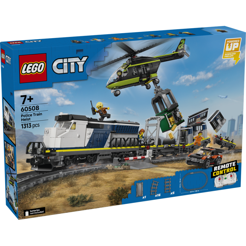 Lego 60508 - City - Rapina al Treno della Polizia