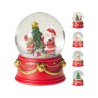 Koopman 200530 - Palla di Neve Natalizia 6,5 cm con Babbo Natale