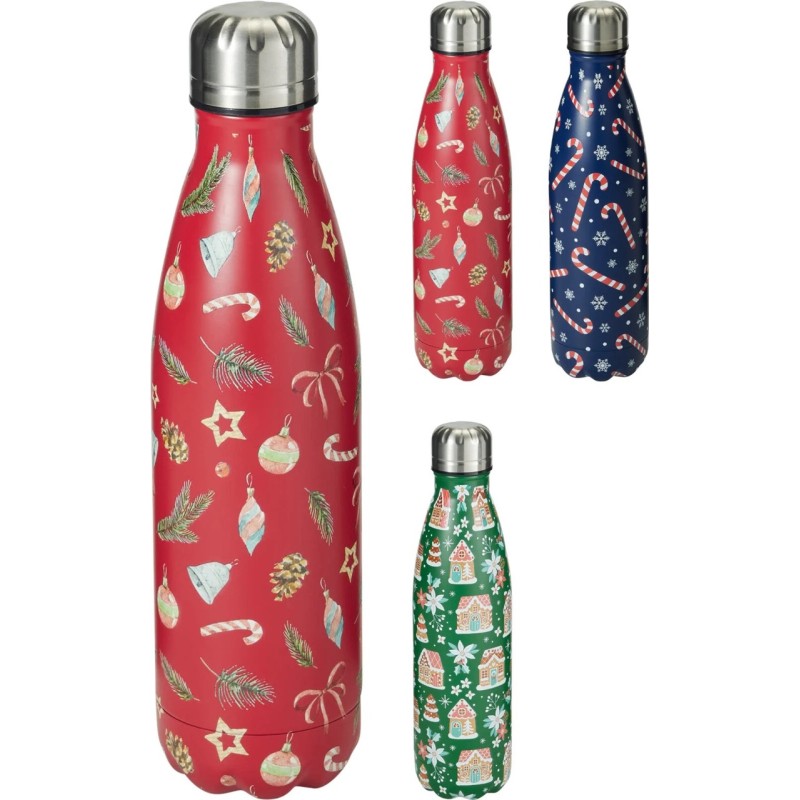 Koopman YN2000050 - Borraccia Termica Natalizia 500 ml
