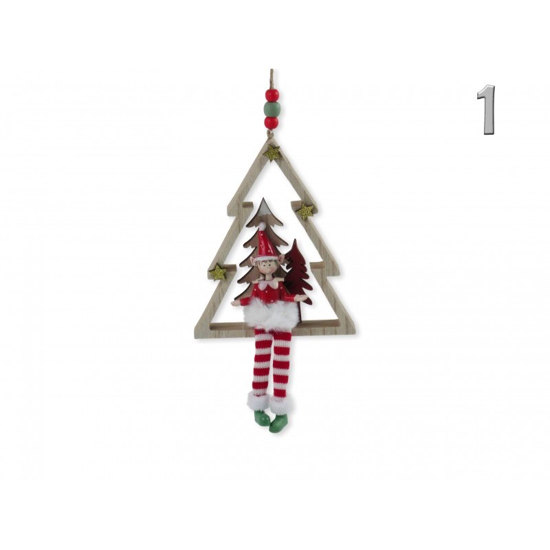 Koopman AJC000570 - Decorazione Elfo 25 cm