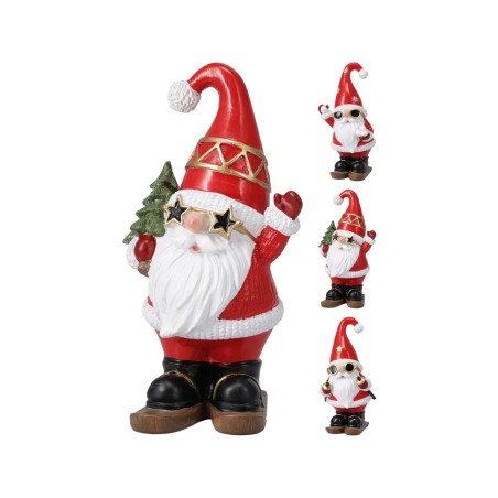 Koopman AFH000210 - Babbo Natale con Occhiali da Sole 17 cm