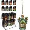 Koopman A83100110 - Pendente Natalizio Bottiglie di Liquore 10 cm Ass
