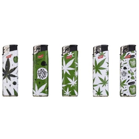 Prof 40804826 - Accendini Elettronici Ricaricabili Leaves Conf.50 pz