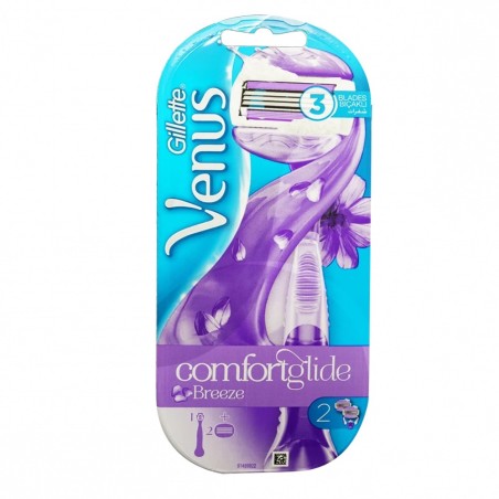 Gillette 3491 - Rasoio Venus Breeze Rasoio 2 Ricariche