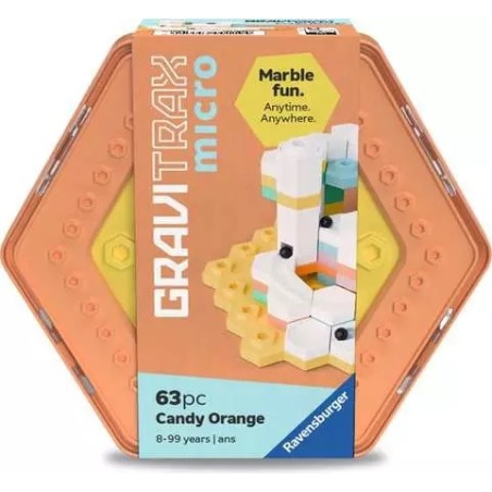 Ravensburger 20024 - GraviTrax - Gravitrax Micro Giallo Arancio 63 pezzi