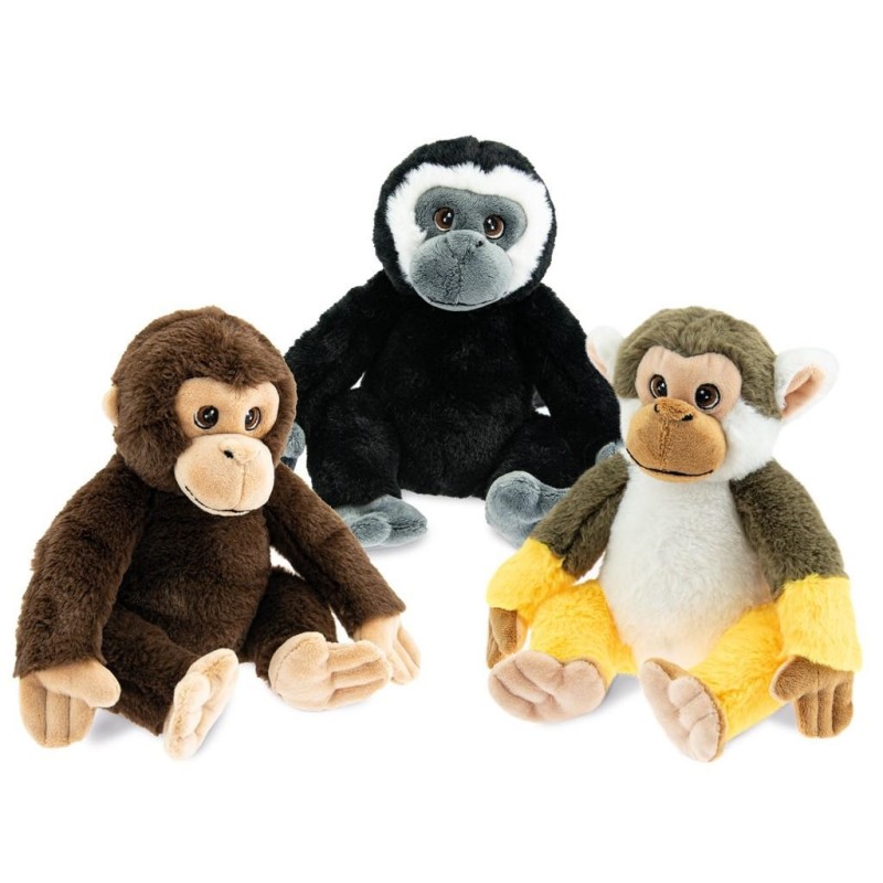 Teorema 39421 - Scimmie Peluche 18 cm Ass