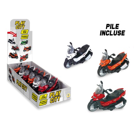 Teorema 68983 - Teo's Scooter Frizione Luci e Suoni Display 6 pz