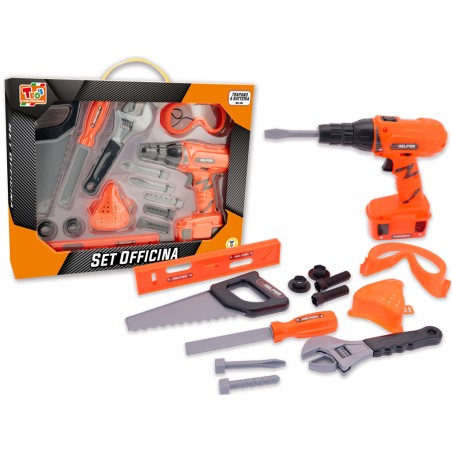 Teorema 80537 - Playset Officina con Trapano