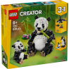 Lego 31165 - Creator - Animali Selvatici: Famiglia di Panda