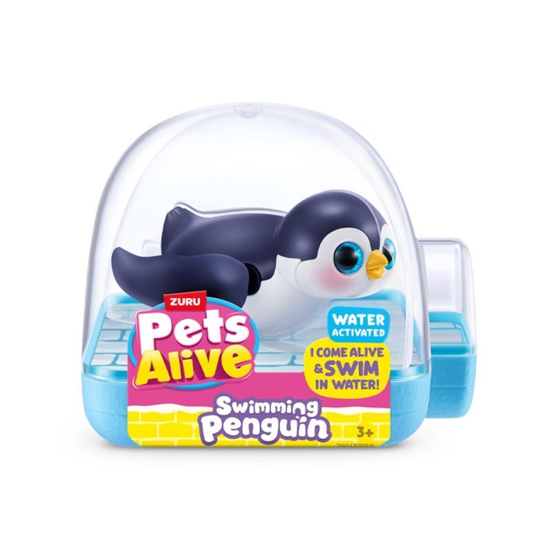 Zuru 9573 - Pets Alive - Pinguino Nuota Davvero Colori Assortiti